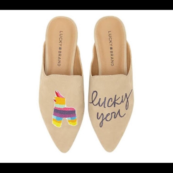 Lucky Brand Shoes - NIB Lucky Brand mule slides